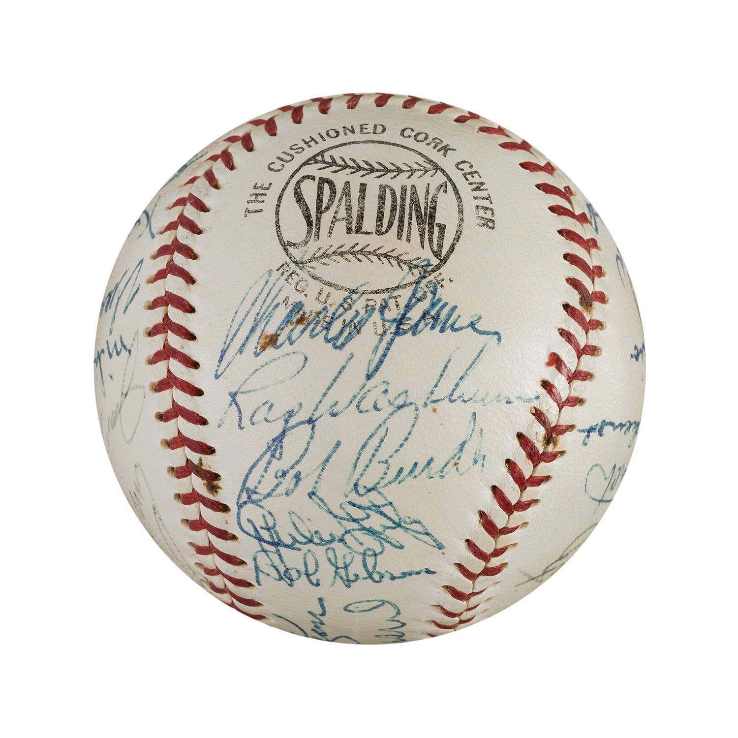 1962 St. Louis Cardinals Team Signed Baseball - Brigandi Collectibles - Touch of Modern